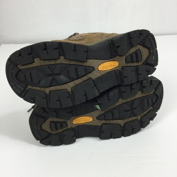 Nevados Youth Klondike Waterproof Hiking Taupe Lace Up Ankle Boots Brown Sz 1M - Picture 4 of 9